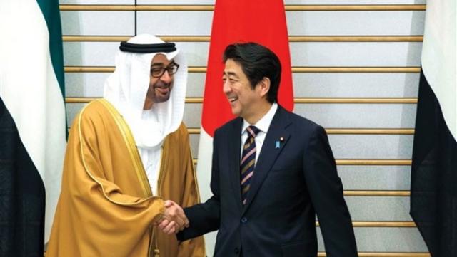 جانب من اللقاء الاماراتي الياباني