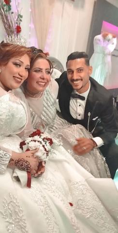العروسين محمد وبسنت 