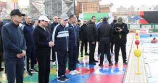 الرئيس السيسى يتفقد الكلية الحربية...