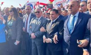 نواب الشعب فى مسيرة أمام...