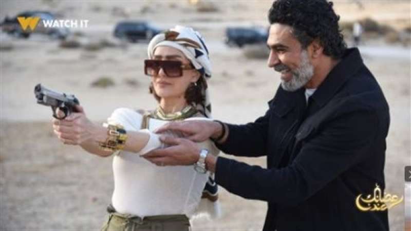 غادة عبد الرازق ومحمد علاء