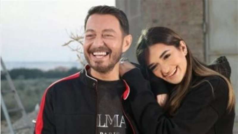 أحمد زاهر وابنته ملك