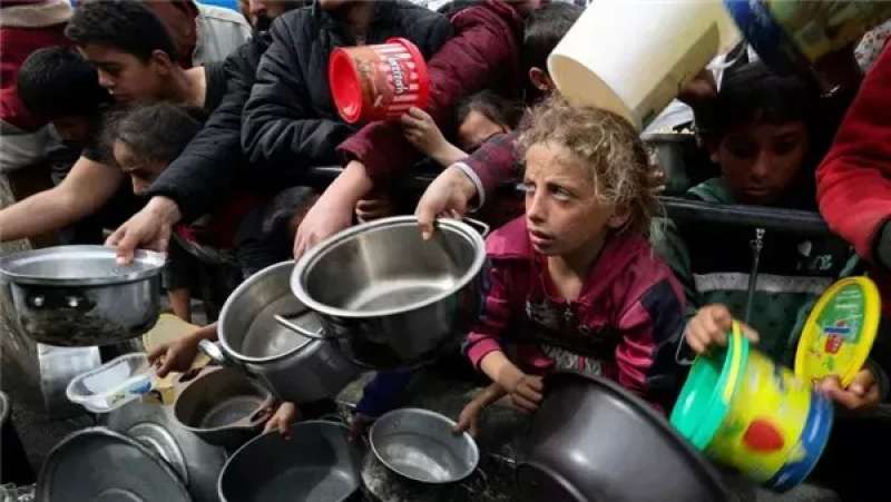 الوضع المأساوي في قطاع غزة