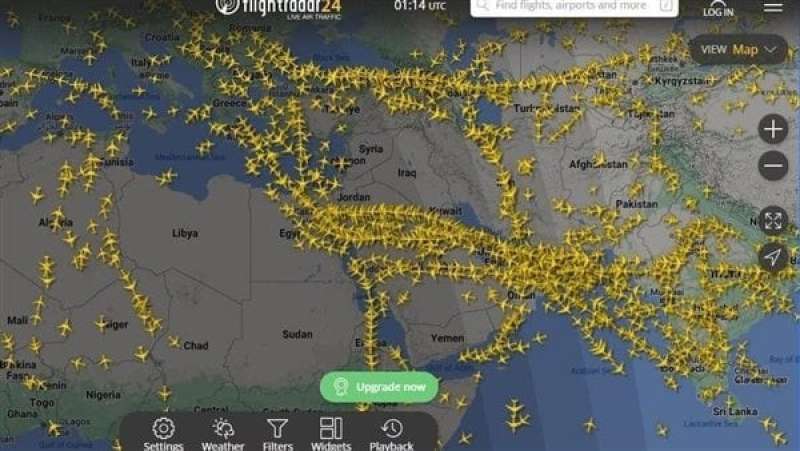 المجال الجوي المصري