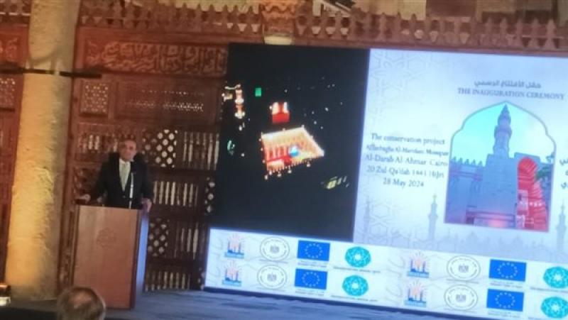 الدكتور محمد إسماعيل الأمين العام للمجلس الأعلى للآثار