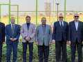د.عبد الوكيل يتفقد النادي المصري...