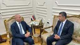 محافظ القاهرة يستقبل مدير الشباب...