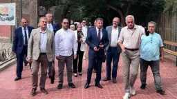 نادى هليوبوليس  يستقبل وفداً...