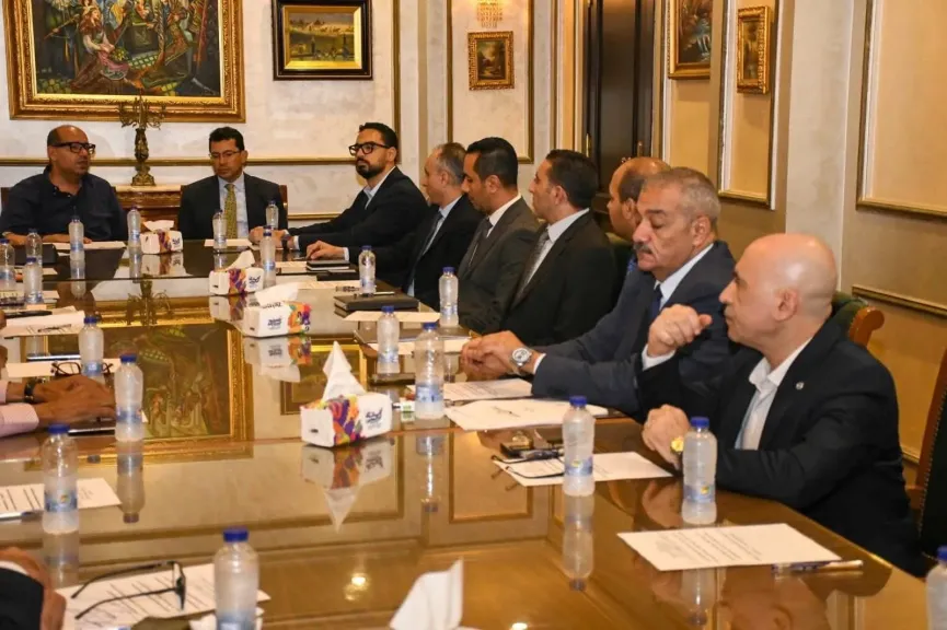 شارك المستشار محمد الأسيوطي  إعتماد بروتوكول التعاون مع اللجنة الإيطالية