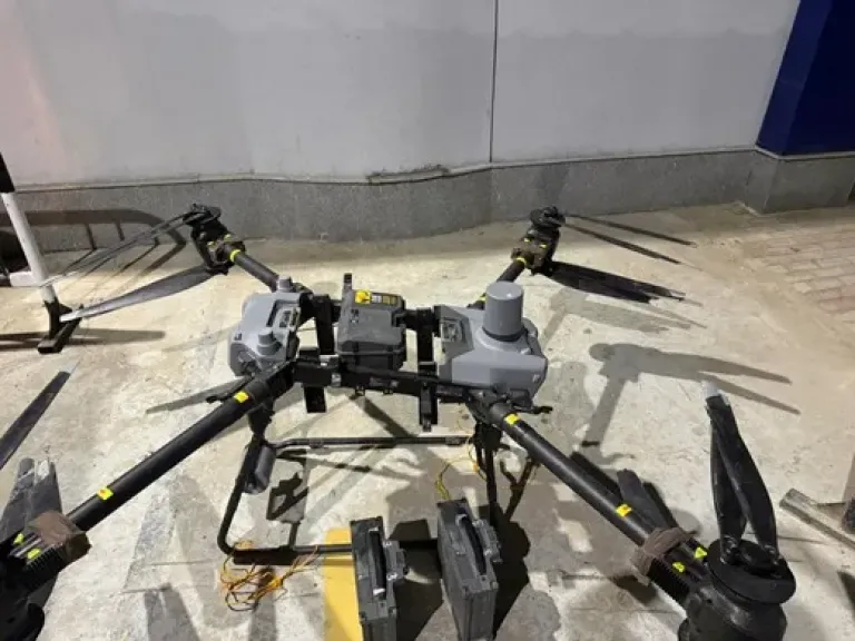 إحباط محاولة تهريب 35 كيلو جرام من المواد المخدرة بإستخدام طائرة ”درون” بنطاق محافظة السويس.