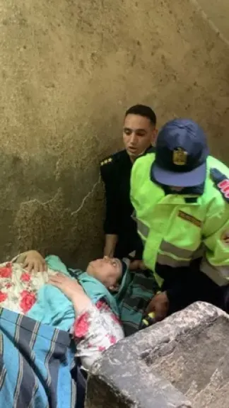 استجابة فورية من أجهزة الأمن بالقاهرة لمساعدة سيدة مريضة ونقلها للمستشفى