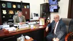 رئيس التحرير يهنئ وكيل وزارة...