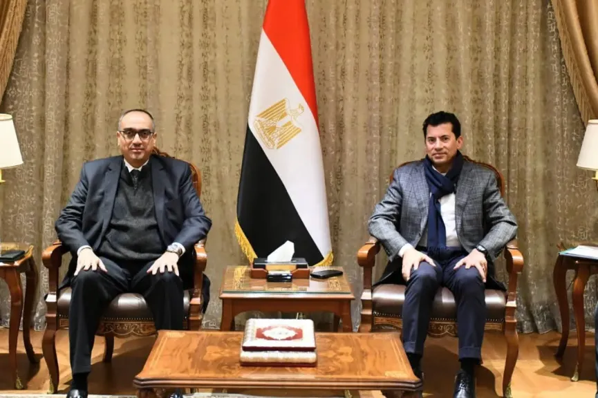 وزير الشباب والرياضة يناقش استعدادات اجتماع مجلس وزراء الشباب والرياضة العرب ومكتبه التنفيذي ولجانه المعاونة