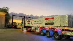 الهلال الأحمر المصري يطلق القافلة...