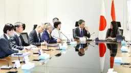 زيارة تاريخية من البرلمان الياباني...