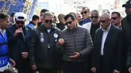 وزير الشباب والرياضة يتفقد اختبارات...