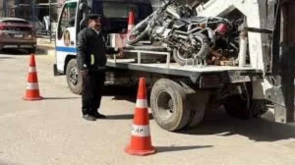 حملات مرورية مكثفة في مصر