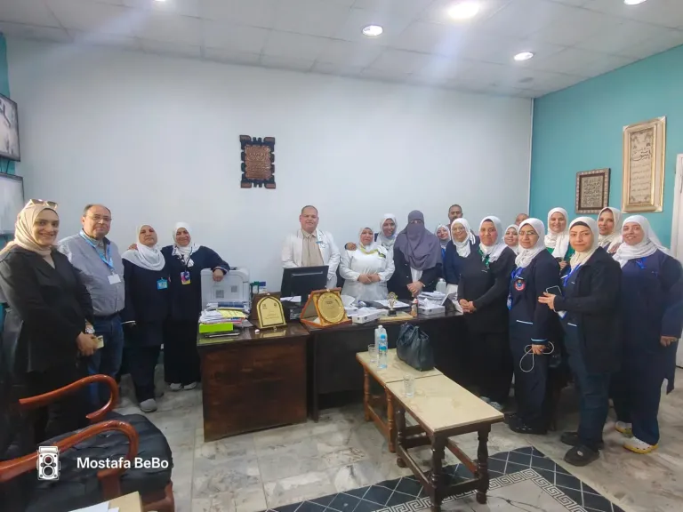 دكتور محمد عيد..يشكر كل العاملين بمستشفي الصدر بالعباسية